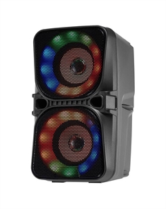 Колонка портативная Digma D-PS1505, 20 Вт, 2.0 BT, 10 м, 1200 mAh, чёрная (SP1505B)