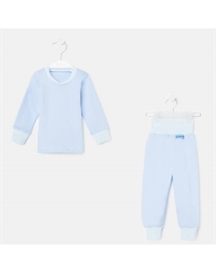 Комплект детский, цвет голубой, рост 62 см Si baby