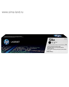 Картридж HP 126A CE310A для LJ CP1025 (1200k), чёрный Hp