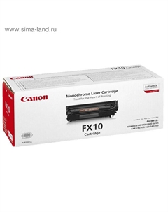 Картридж Canon FX-10 для L100/L120/MF4018 (2000k), чёрный
