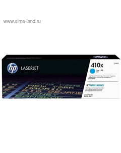 Картридж HP 410X CF411X для LJ Pro M452/M477 (5000k), голубой Hp