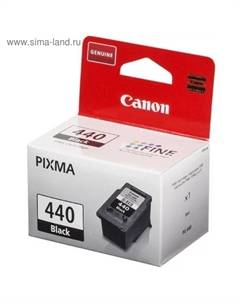 Картридж струйный Canon PG-440 5219B001 черный для Canon MG2140/3140