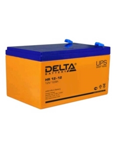 Батарея для ИБП HR 12-12, 12 В, 12 А*ч Delta