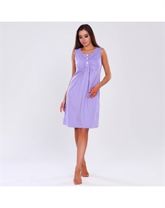 Сорочка ночная для кормящих, сиреневая, размер 52 Натали