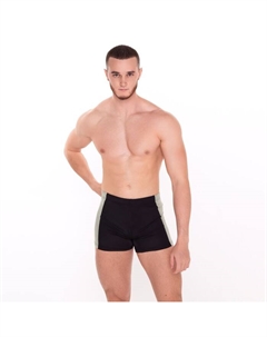 Купальные трусы-боксеры, цвет чёрный/хаки, размер 56 Mark formelle