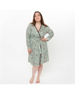 Халат женский, цвет олива, размер 54 N-collection
