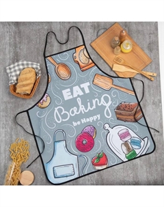 Фартук «» Baking, 70×68 см, 100% п/э Этель