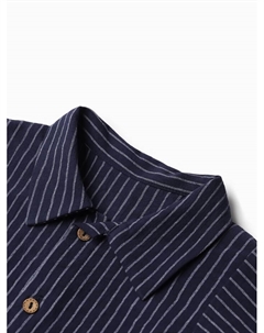 Костюм детский (рубашка и шорты) «», рост 80-86 см, синий Крошка я