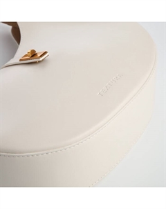 Сумка женская багет на молнии, 27×9×23 см, молочная Textura