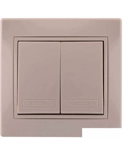 Выключатель Mira 701-0303-101 (кремовый) Lezard