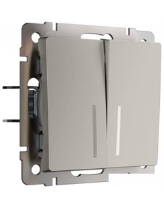 Выключатель проходной W1222104 (дымчатый) Werkel