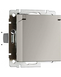 Розетка W1271204 (дымчатый) Werkel