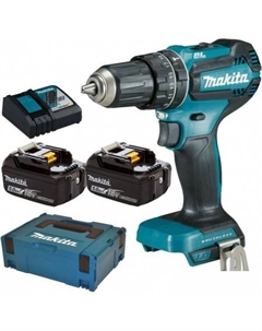 Ударная дрель-шуруповерт DHP485RTJ (с 2-мя АКБ 5 Ач, кейс) Makita