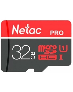 Карта памяти microSDHC P500 Ultra 32GB Netac