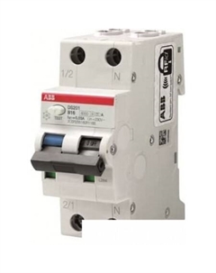Дифференциальный автомат DS201 C20 AC30 1P+N C 20A 30mA 6kA 2M 2CSR255080R1204 Abb