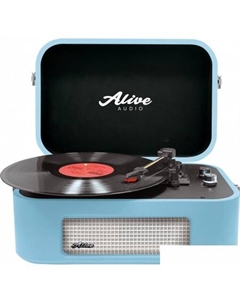 Виниловый проигрыватель Stories (бирюзовый) Alive audio
