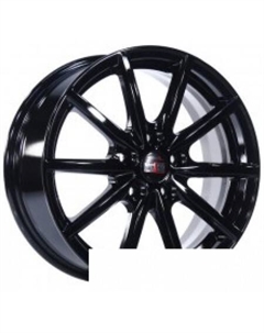 Литые диски M63 15x6" 4x100мм DIA 60.1мм ET 40мм Black Alcasta