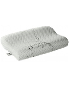 Ортопедическая подушка ППУМ с памятью формы (50x33x8/11, бамбук) Familytex