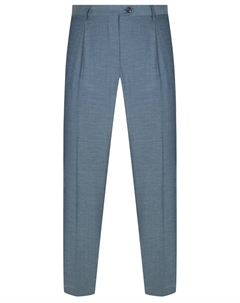 Брюки из шерсти и вискозы Etro