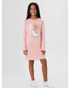 Сорочка ночная для девочек розовая с надписью "get your perty on" Mark formelle