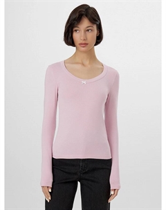 Лонгслив женский розовый Mark formelle