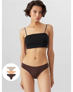 Трусы бразилиана женские в наборе, 3 шт Mark formelle