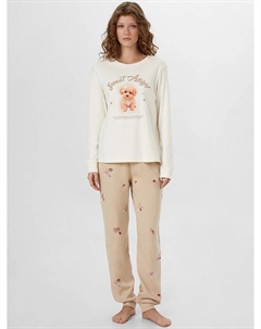 Комплект домашний женский с надписью "sweet angel" Mark formelle