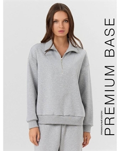 Свитшот женский серый Mark formelle