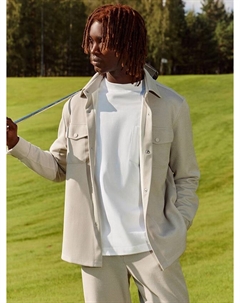 Рубашка мужская серая Mark formelle