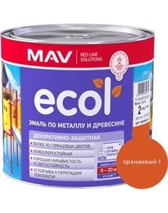 Эмаль MAV Ecol ПФ-115 Mav