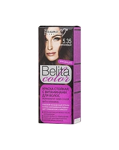 Крем-краска для волос Белита-М Belita Color стойкая с витаминами № 5.35 Белита-м