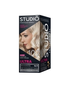 Крем-краска для волос Studio Professional Ultra 10.71 Studio professional