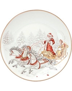 Тарелка закусочная (десертная) Lefard Морозко 85-2036