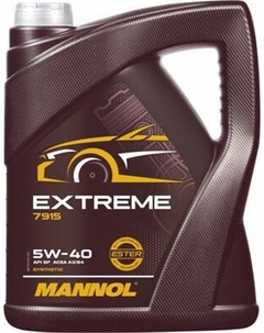 Моторное масло Mannol Extreme 5W40 SN/CH-4 / MN7915-5