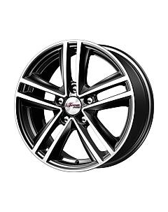 Литой диск iFree Катар 16x6.5" 5x108мм DIA 63.3мм ET 50мм Блэк Джек Ifree