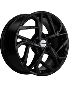 Литой диск Carwel Цаган 17x7" 5x114.3мм DIA 60.1мм ET 45мм BL