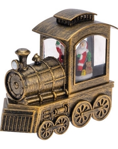 Световая фигурка Neon-Night Паровоз с эффектом снегопада и подсветкой 501-166 Neon-night