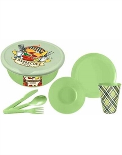 Набор пластиковой посуды Homver 2231243