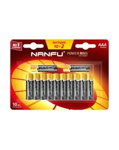 Комплект батареек Nanfu AAA Щелочные