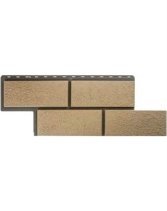 Сайдинг Альта-профиль Камень Неаполитанский слоновая кость