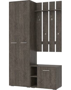 Секция в прихожую Кортекс-мебель Лара СП9