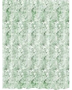 Шторка-занавеска для ванны Miranda Damla Green 180x200