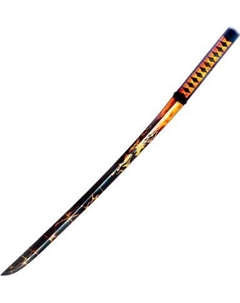 Меч игрушечный Sima-Land Катана драгон с огнем / 9335800 Sima-land