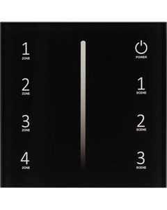 Выключатель Arlight SMART-P34-DIM-IN Black / 028112