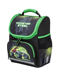Ранец BASIC Monster steel 270686 Пифагор