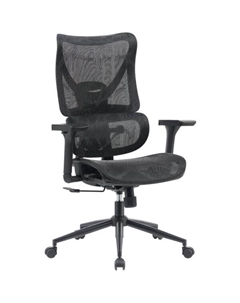 Офисное кресло Office HS-3853H-1-B Wizard Black Myroo