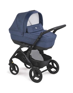 Универсальная коляска Tris Smart (3 в 1, синий меланж) Cam