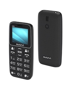Мобильный телефон Maxvi B110 (черный)