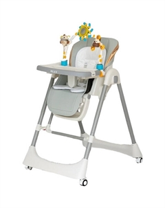 Стульчик для кормления Relax 0+ (серый) Vipbaby