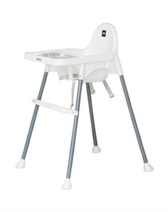 Стульчик для кормления Loft (белый) Vipbaby